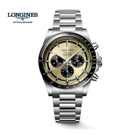 ロンジン LONGINES L3.835.4.32.6 コンクエスト クロノグラフ 42mm 国内正規品 腕時計