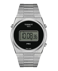 【10%OFFクーポン★ファッションジャンル★4/21・9:59まで】 【4/30までノベルティプレゼント】 ティソ TISSOT T137.463.11.050.00 PRX デジタル クォーツ 40mm 国内正規品 腕時計