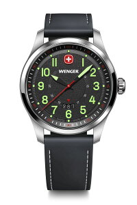 y2000~OFFN[|}\11/11E1:59܂Łz EFK[ WENGER 01.0541.121 eOt 43mm Ki rv