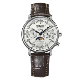 ツェッペリン ZEPPELIN 7635-1 100周年記念シリーズ クォーツ ムーンフェイズ 36mm 国内正規品 腕時計