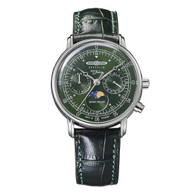 ツェッペリン ZEPPELIN 7635-4 100周年記念シリーズ クォーツ ムーンフェイズ 36mm 国内正規品 腕時計