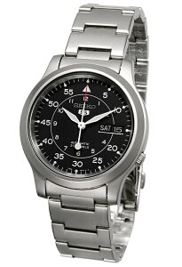 [10Nۏ] [I 󏭊COf] [p XyC J_[] [ZCR[C|[g] SEIKO 5 SNK809K1 ZCR[ t@Cu ~^[ ubN ^xg 