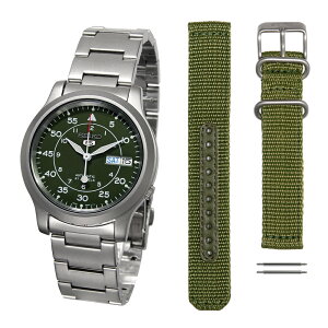 [10Nۏ] [Zbgi] [ZCR[C|[g] SEIKO import SNK805K1 ~^[ O[ ^xg   SEIKO5  SNK805K2p O[ iCxg  xgs2{ 3_Zbg