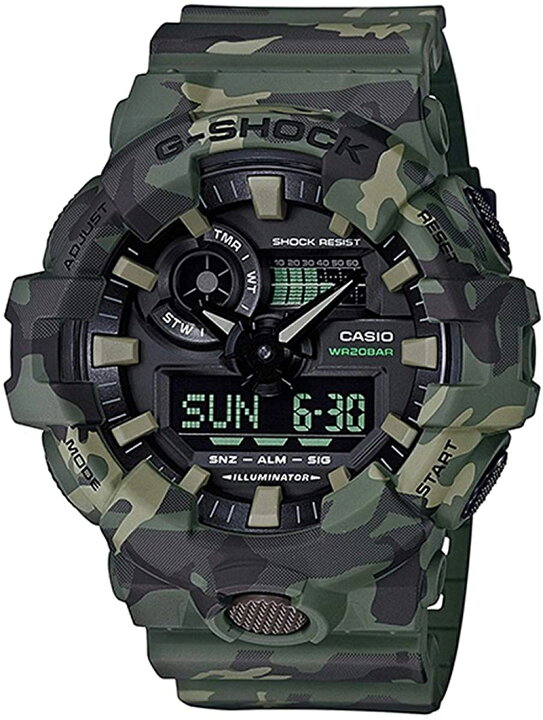 楽天市場】[10年保証] CASIO GA-700CM-3A G-SHOCK カシオ Gショック 