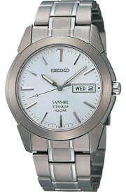 [10年保証] [製造終了 希少海外モデル] [セイコー] SEIKO チタン サファイア SGG727P1 [逆輸入品]