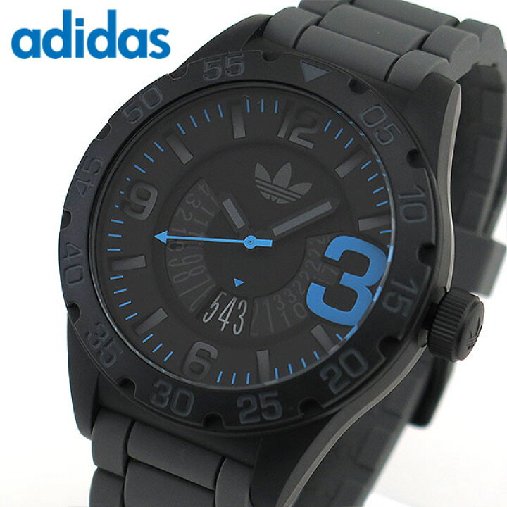 楽天市場 アディダス Adidas 腕時計 Newburgh ニューバーグ メンズ 腕時計 時計 カジュアル スポーツ ブランド Adh2964 海外モデル 日付 カレンダー グレー 黒 ブラック 誕生日プレゼント 男性 バレンタイン ギフト 加藤時計店 Gショック楽天市場店