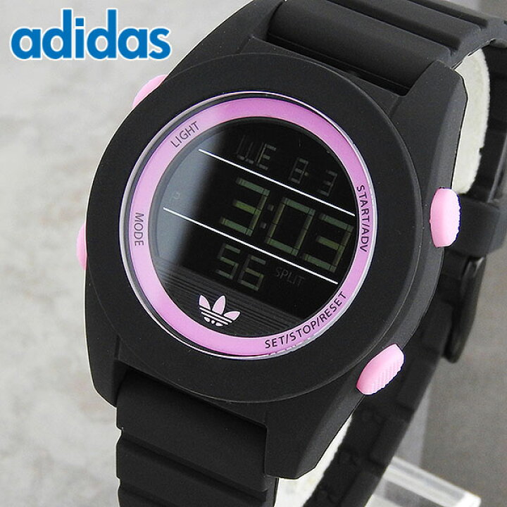 楽天市場 Adidas アディダス Calgary カルガリー Adh2986 海外モデル メンズ レディース 腕時計 シリコン ラバー バンド クオーツ デジタル 黒 ブラック ピンク 誕生日プレゼント 男性 女性 バレンタイン ギフト 加藤時計店 Gショック楽天市場店