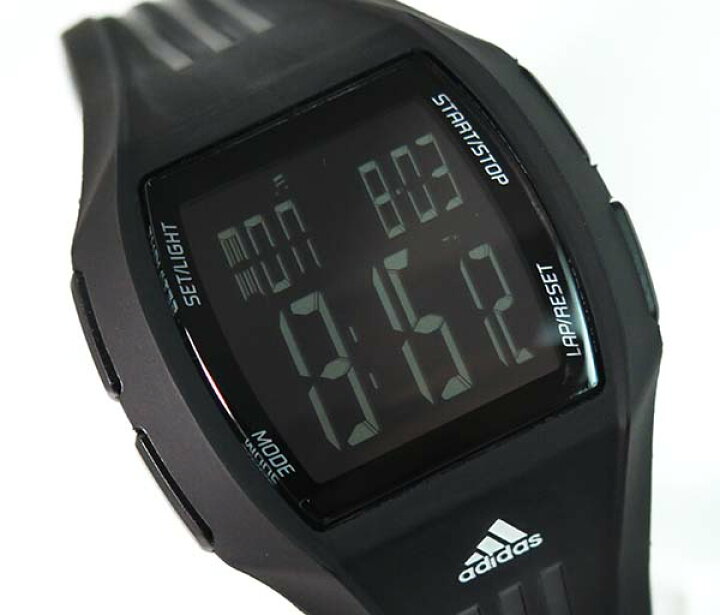 アディダス ADP6047 海外モデル メンズ 腕時計 ウォッチ デジタル ブラック 誕生日プレゼント 男性 バレンタイン ギフト : Gショック楽天市場店