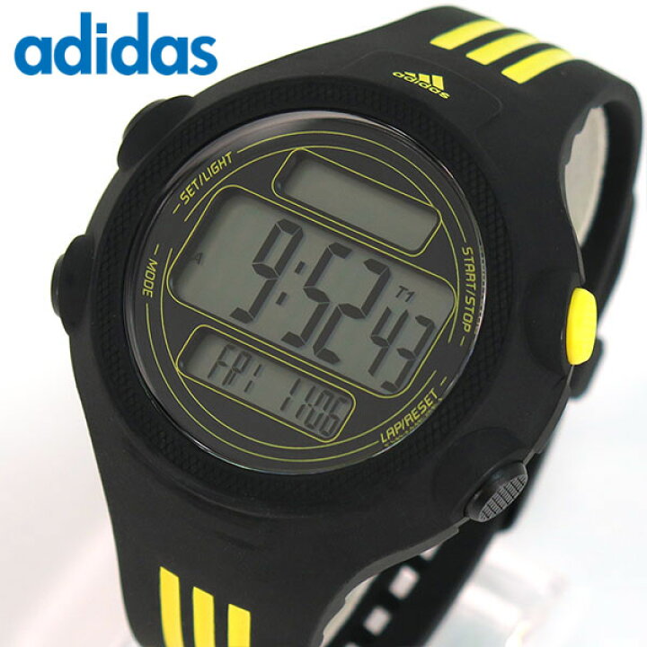 楽天市場 Adidas アディダス Performance パフォーマンス Questra クエストラ Adp9022 海外モデル メンズ 腕時計 ウォッチ 黒 ブラック 黄色 イエロー デジタル 誕生日プレゼント 男性 バレンタイン ギフト 加藤時計店 Gショック楽天市場店