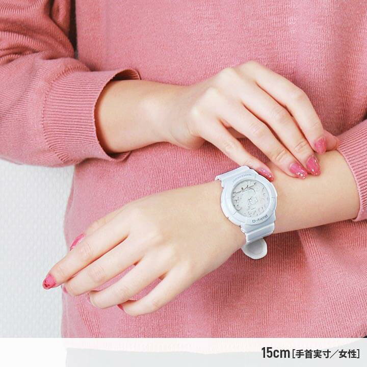 良品 カシオ Baby-G BGA-131 ホワイト ピンク レディース腕時計 楽天 