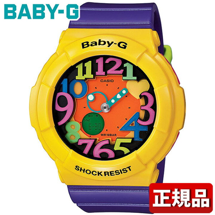 楽天市場】CASIO カシオ Baby-G ベビーG ベイビージー Crazy Neon 