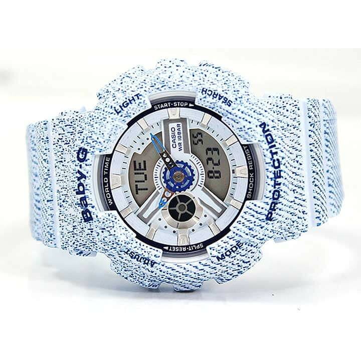 楽天市場】CASIO カシオ BABY-G BA110 ベビーG DENIM