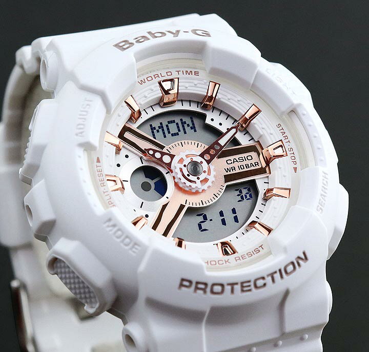 楽天市場】CASIO Baby-G カシオ ベビーG ベイビージー BA-110RG-7A