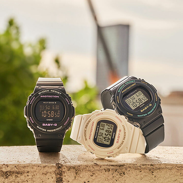 楽天市場】Baby-G ベビ－G CASIO カシオ BGD-5700-1JF レディース 