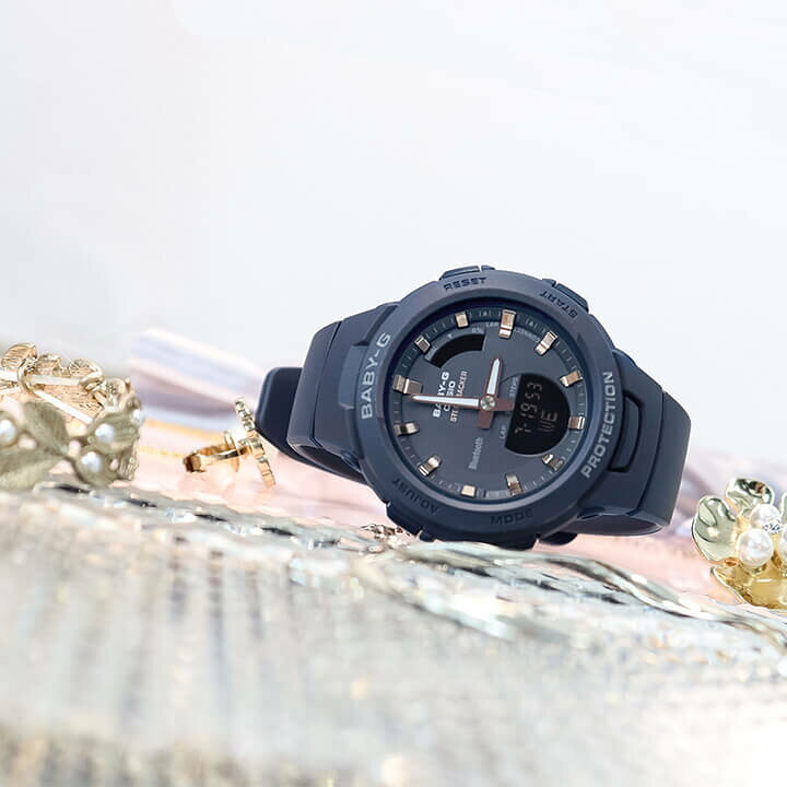 楽天市場】CASIO カシオ Baby-G ベビ－G G-SQUAD ジースクワッド BSA 