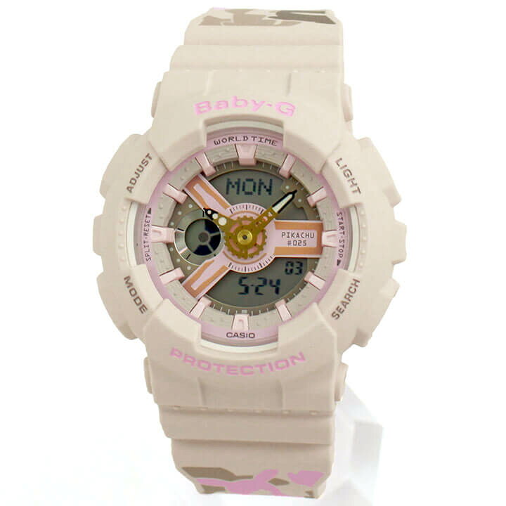 楽天市場】CASIO カシオ Baby-G ベビ－G ピカチュウコラボモデル BA  
