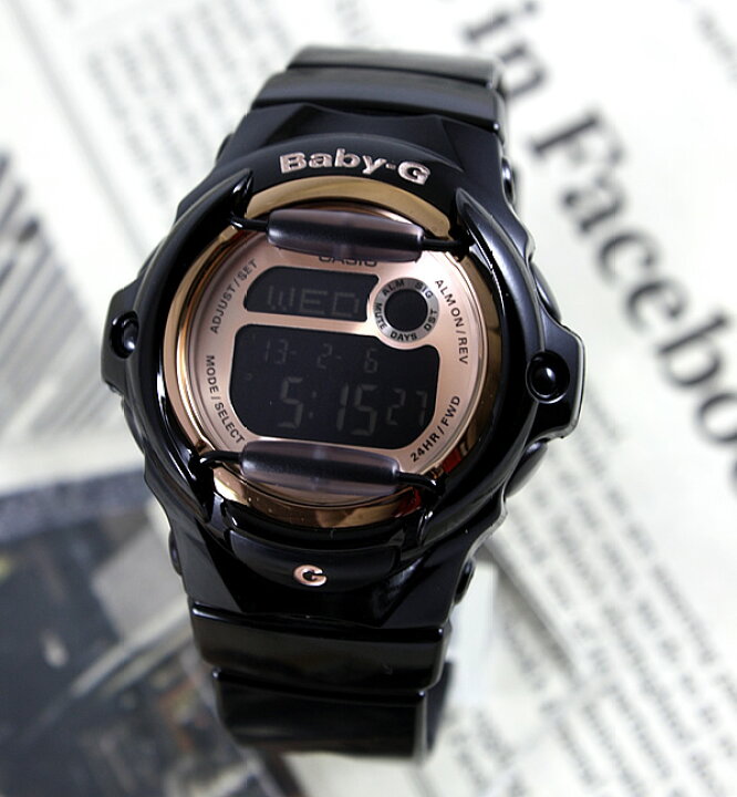 楽天市場】CASIO カシオ CASIO Baby-G ベビーG BG-169G-1 ブラック 黒 