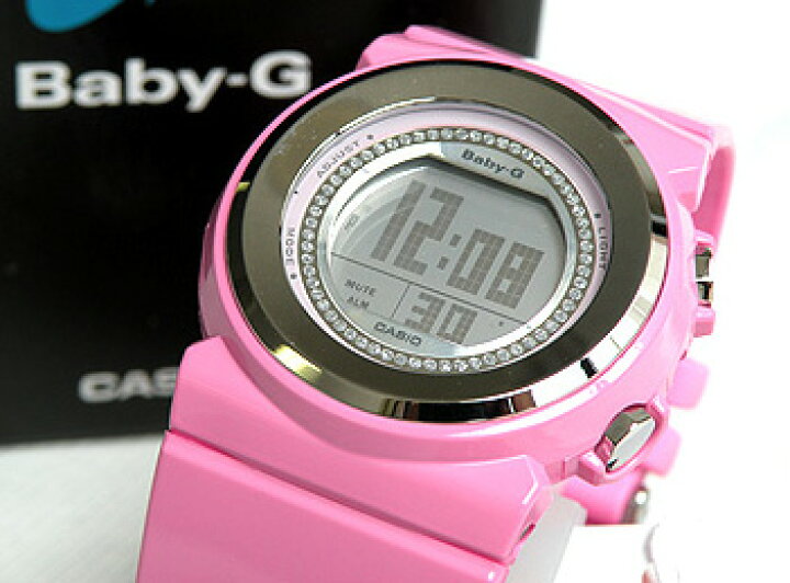 楽天市場】CASIOカシオBaby-GベビーG ベイビージー BGD-102-4DRピンク