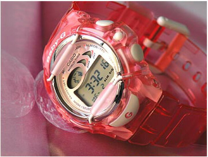 楽天市場】CASIO カシオ ベビーG ベイビージー キュートなスケルトン 