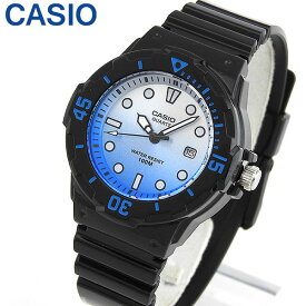 3ヶ月保証 【専用BOXなし】CASIO カシオ チープカシオ チプカシ スタンダード LRW-200H-2E 海外モデル レディース 腕時計 防水 キッズ 子供 ウォッチ 男の子 女の子 ウレタン アナログ 黒 ブラック ブルー 誕生日プレゼント 彼女 女友達 ギフト