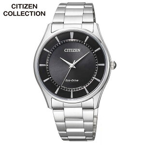 �y�����񂹁zCITIZEN �V�`�Y�� CITIZEN COLLECTION �V�`�Y���R���N�V���� BJ6480-51E �������K�i �����Y �r���v �E�H�b�` ���^�� �o���h �\�[���[ �u���b�N �V���o�[ ���v �a�����v���[���g �j�� ����
