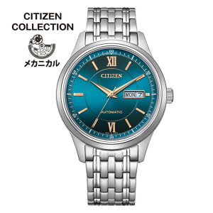 �V�`�Y�� �R���N�V�����u���Ɏ�v���胂�f�� ���J�j�J�� �@�B�� �A�i���O ���^�� �X�e�����X �V���o�[ �u���[ �������K�i �����Y CITIZEN COLLECTION NY4050-71L �r���v