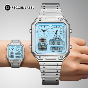 �V�`�Y���R���N�V���� ���R�[�h���[�x�� �T�[���Z���T�[ ���胂�f�� �r���v �����Y ���^�� CITIZEN COLLECTION RECORD LABEL THERMO SENSOR JG2120-73L �������K�i �a�����v���[���g �j�� ���Əj�� ��