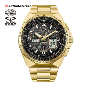 �V�`�Y�� �v���}�X�^�[ SKY�V���[�Y Eco-Drive 50���N���胂�f�� SKYHAWK �X�J�C�z�[�N JY8144-50E ���胂�f�� �G�R�E�h���C�u�d�g���v �A�i���O �f�W�^�� ���^�� �u���b�N �S�[���h �������K�i ����