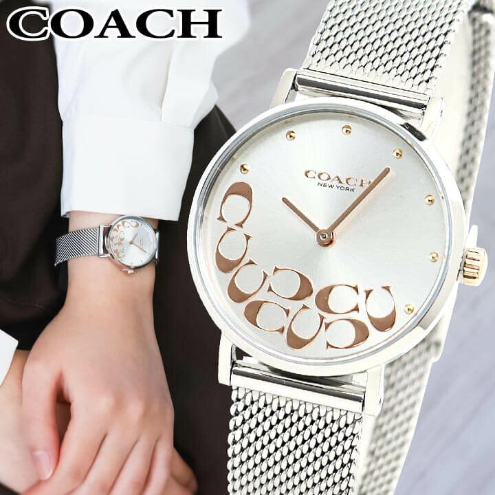 楽天市場】COACH コーチ メッシュベルト PERRY ペリー 28mm 腕時計 