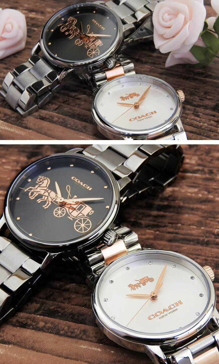 楽天市場】COACH コーチ 腕時計 時計 レディース Grand グランド  
