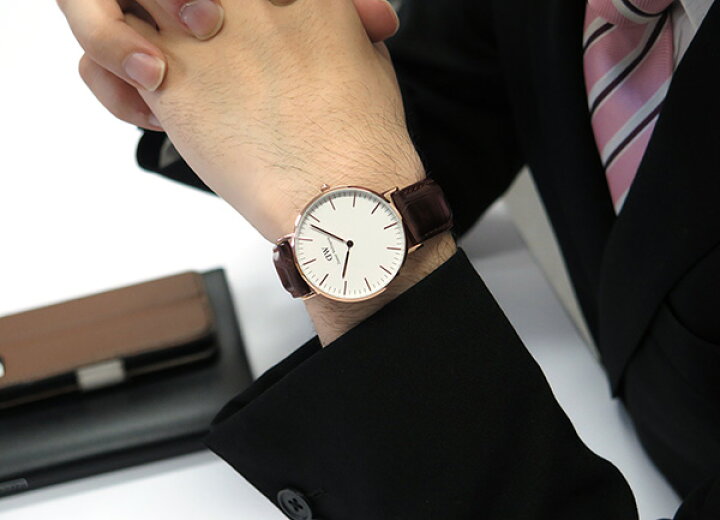 楽天市場】Daniel Wellington ダニエルウェリントン 36mm メンズ 