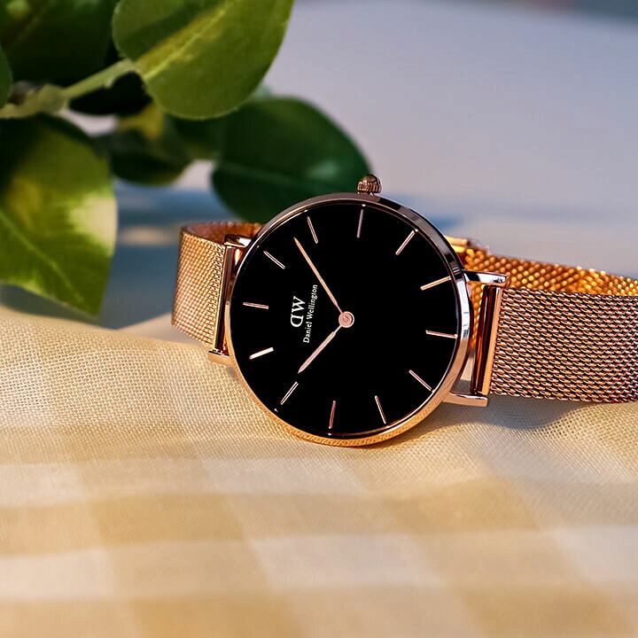 楽天市場 Daniel Wellington ダニエルウェリントン クラシックペティット メルローズ スターリング 32mm メッシュベルト レディース 腕時計 北欧 黒 ブラック 白 ホワイト シルバー ピンクゴールド 誕生日プレゼント 女性 彼女 ギフト 加藤時計店 Gショック楽天市場店