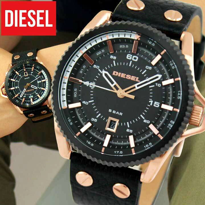 楽天市場】DIESEL ディーゼル 時計 おしゃれ ブランド ROLLCAGE ロール 