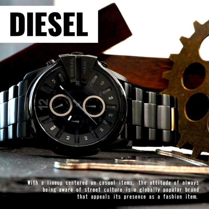 楽天市場】ディーゼル 時計 おしゃれ かっこいい DIESEL メンズ 腕時計  