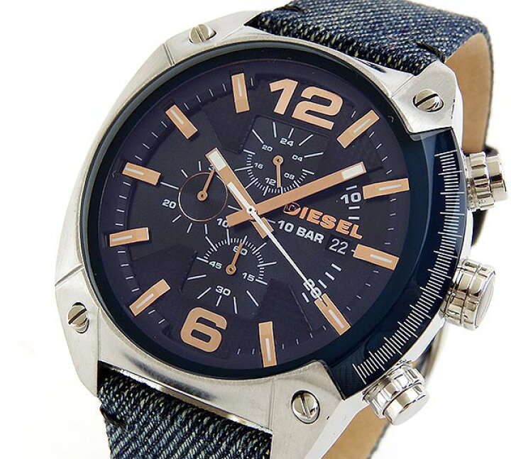 楽天市場】DIESEL ディーゼル DZ4374 オーバーフロー OVERFLOW 海外 