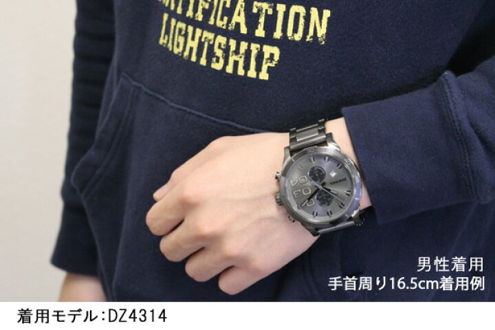 楽天市場】DIESEL ディーゼル FRANCHISE フランチャイズ DZ4312 メンズ 