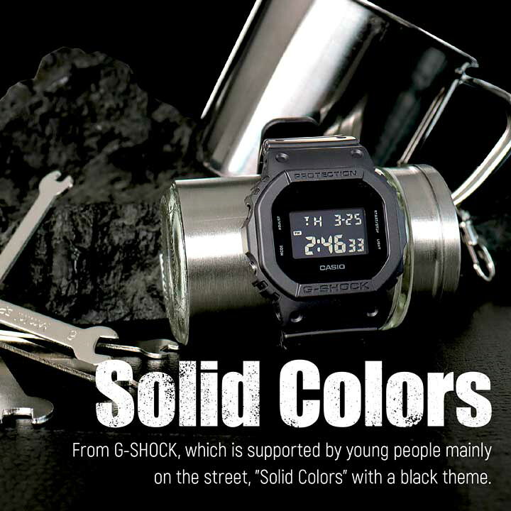 楽天市場】【タグなし】G-SHOCK Gショック オールブラック ジー 