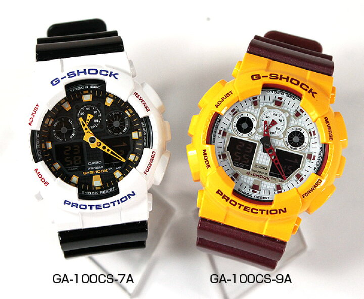 楽天市場】CASIO カシオ G-SHOCK Gショック ジーショック GA-100CS-9A 