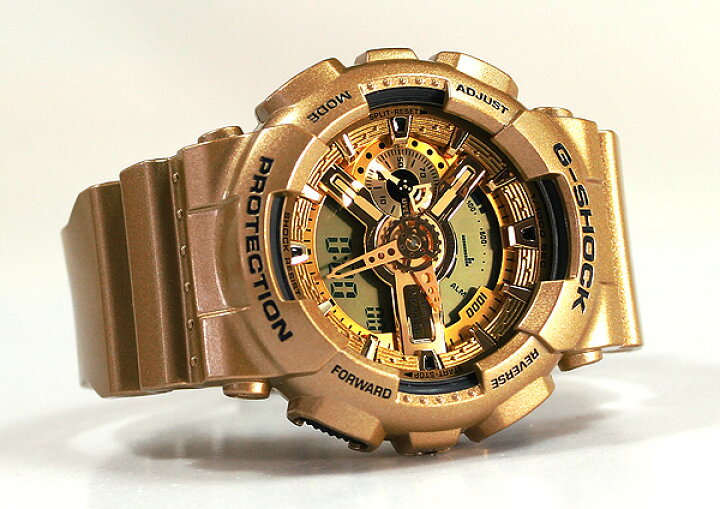 楽天市場】CASIO カシオ G-SHOCK Gショック ビッグフェイス Crazy Gold 