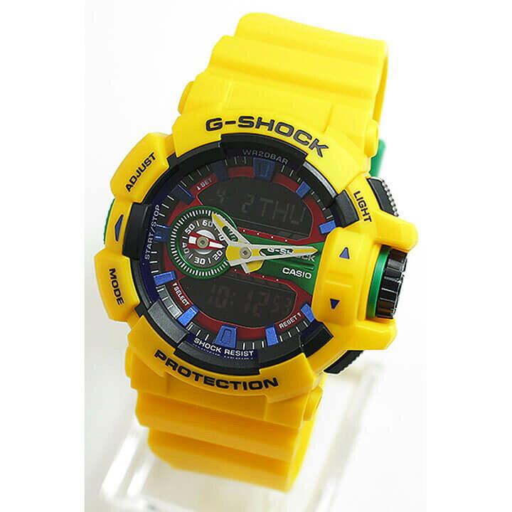 楽天市場】CASIO カシオ G-SHOCK Gショック ビッグフェイス GA-400-9A 