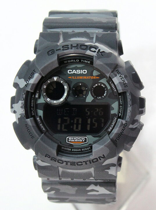 楽天市場】CASIO カシオ G-SHOCK Gショック GD-120CM-8 海外モデル 
