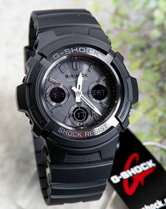楽天市場】G-SHOCK ジーショック 電波 ソーラー アナログ 黒 ブラック 