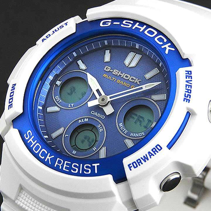 楽天市場】CASIO カシオ G-SHOCK ジーショック AWG-M100SWB-7A 海外 