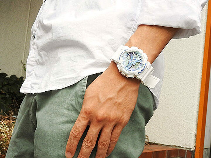 楽天市場】CASIO カシオ G-SHOCK Gショック ジーショック GA-110WB-7A 