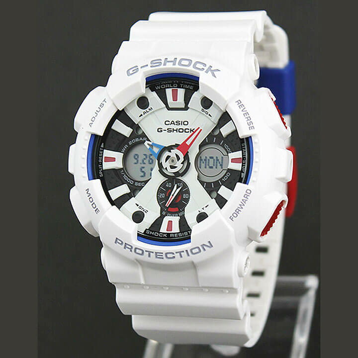 楽天市場】CASIO カシオ G-SHOCK ジーショック GA-120TR-7A 海外モデル 