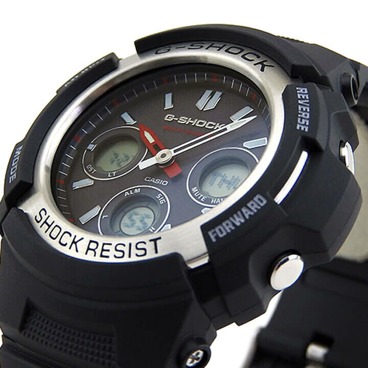楽天市場 G Shock 電波 ソーラー アナログ 防水 黒 ブラック Casio カシオ 時計 Gショック ジーショック 腕時計 メンズ アナログ Awg M100 1a 海外モデル 見やすい おすすめ 誕生日プレゼント 男性 彼氏 旦那 夫 友達 ギフト 加藤時計店 Gショック楽天市場店