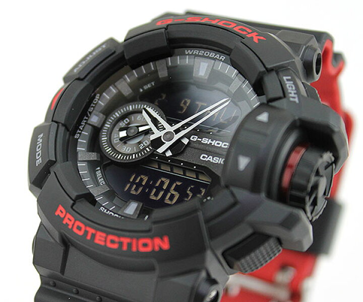 楽天市場】G-SHOCK Gショック ジーショック ブラック 黒 レッド 赤 GA 