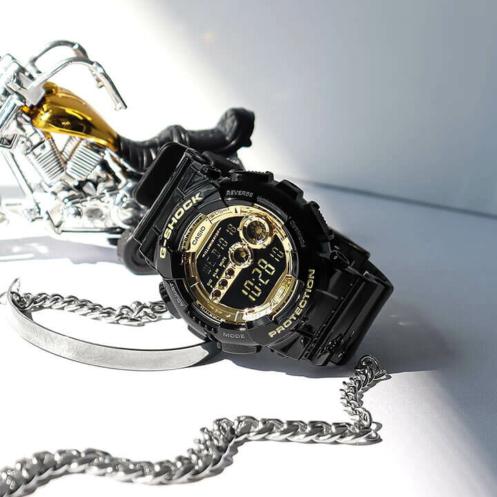 楽天市場】G-SHOCK Gショック ジーショック gshock GD-100GB-1 