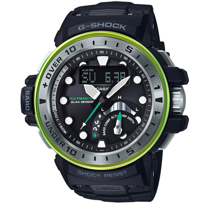 楽天市場】CASIO カシオ G-SHOCK Gショック MASTER OF G GWN-Q1000MB 