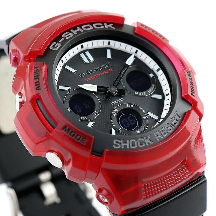 楽天市場】CASIO カシオ G-SHOCK Gショック ジーショック AWG-M100SRB 